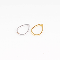 [A-0127-12] 펜던트/물방울(소) 11*7.5mm [2color]